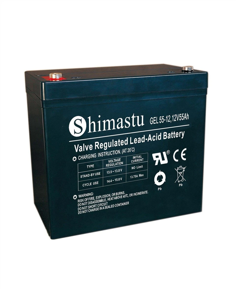 12V 55Ah GEL акумулятор