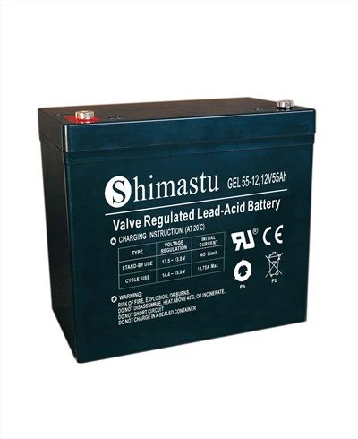 12V 55Ah GEL акумулятор